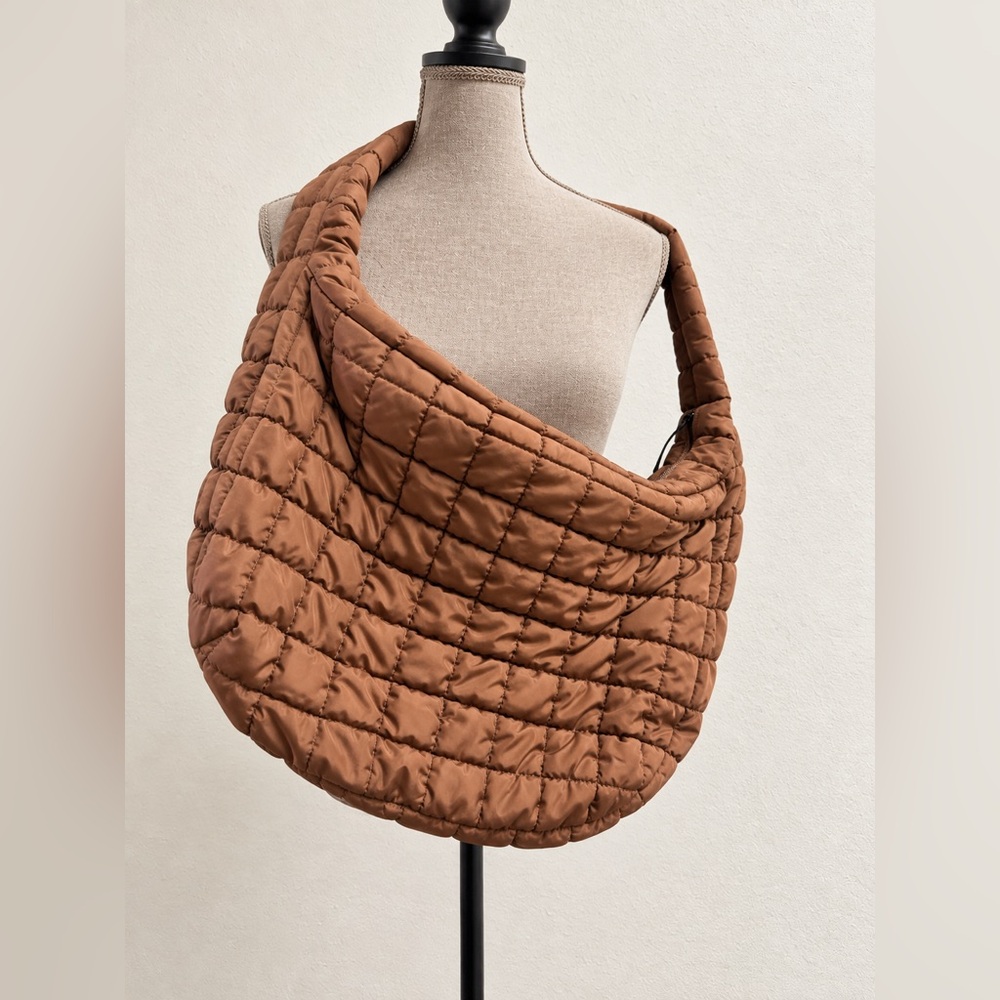 🤎 Quilted Puffer Hobo Bag | Do Everything in Love | Shoulder Bag